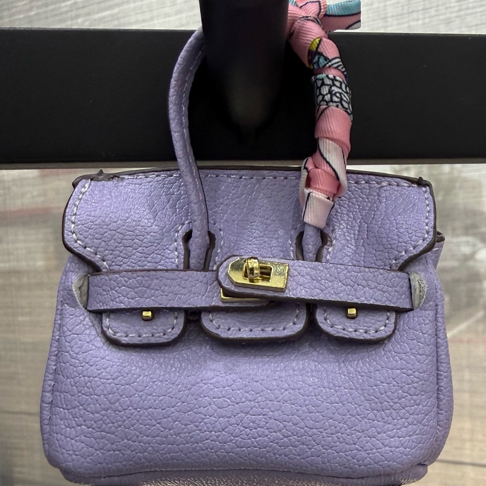 Chic Lavender Mini Bag for your Labubu